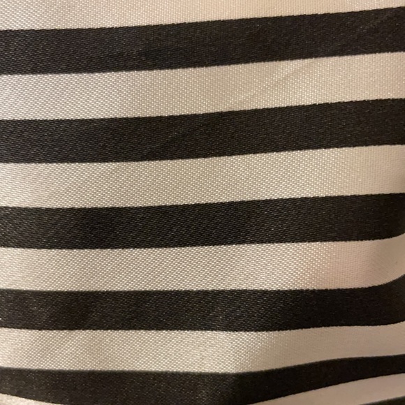 STUNNING Gunne Sax by Jessica McClintock Silky Stipe Ball Gown - Beetlejuice! - Picture 7 of 7